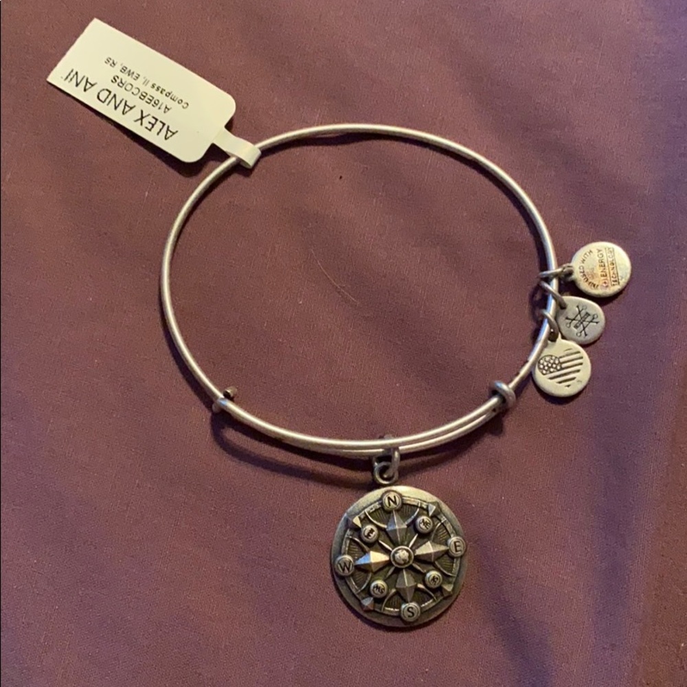 Alex and Ani silver bangle